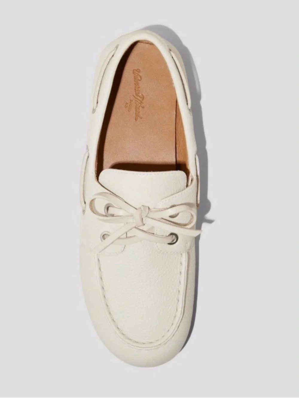 Women's Midge Boat Shoe Flats - Universal Thread - off white - new